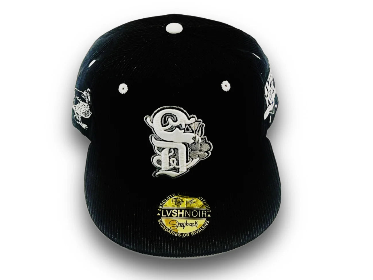 SD Midnight Poppy Corduroy Snapback