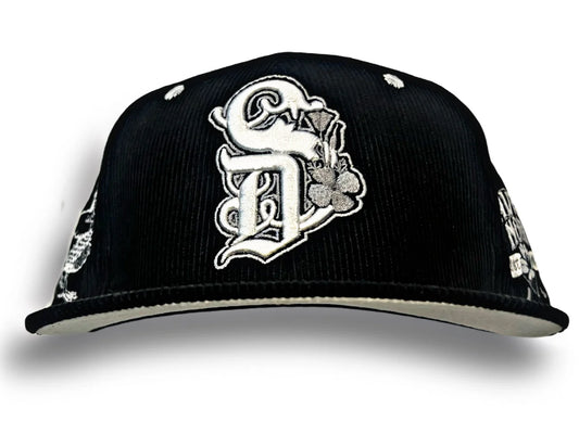 SD Midnight Poppy Corduroy Snapback